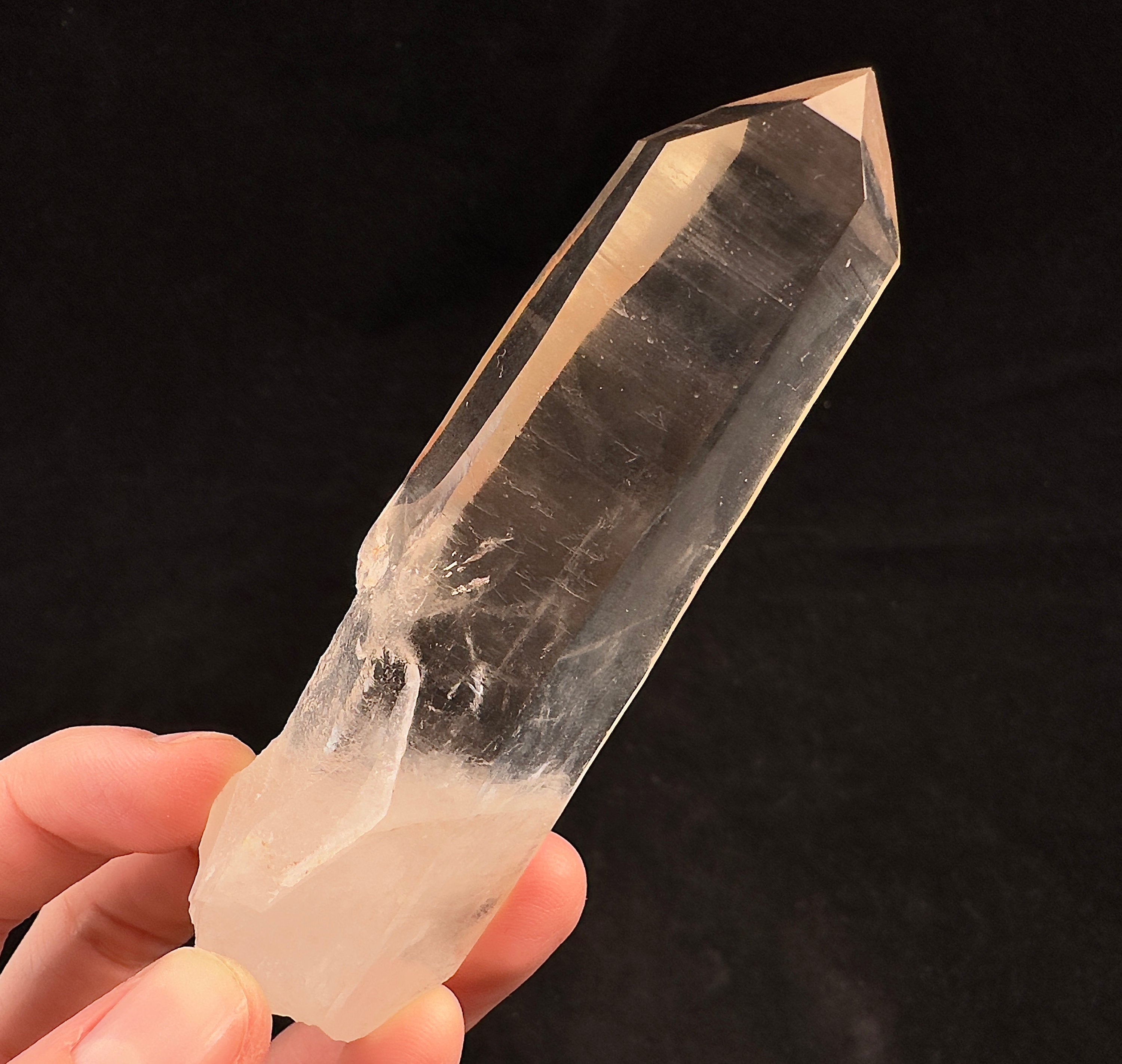 LEMURIAN QUARTZ Crystal Point - Natural Raw Stone for Healing, Meditation & Energy Work | Home Decor, Unique Spiritual Gift (53477) | Perfect for Reiki, Crystal Grids & Sacred Spaces