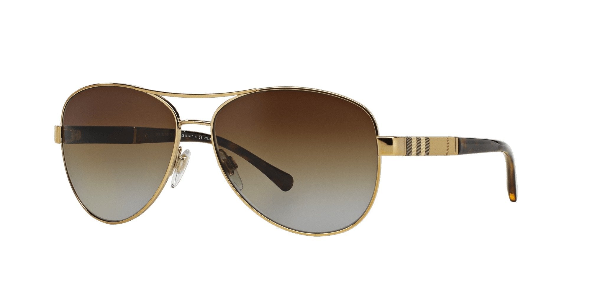 Burberry BE3080 Sunglasses - Classic Aviator Style with UV Protection for Men & Women | Perfect for Outdoor Activities, Travel, and Fashion Accessories