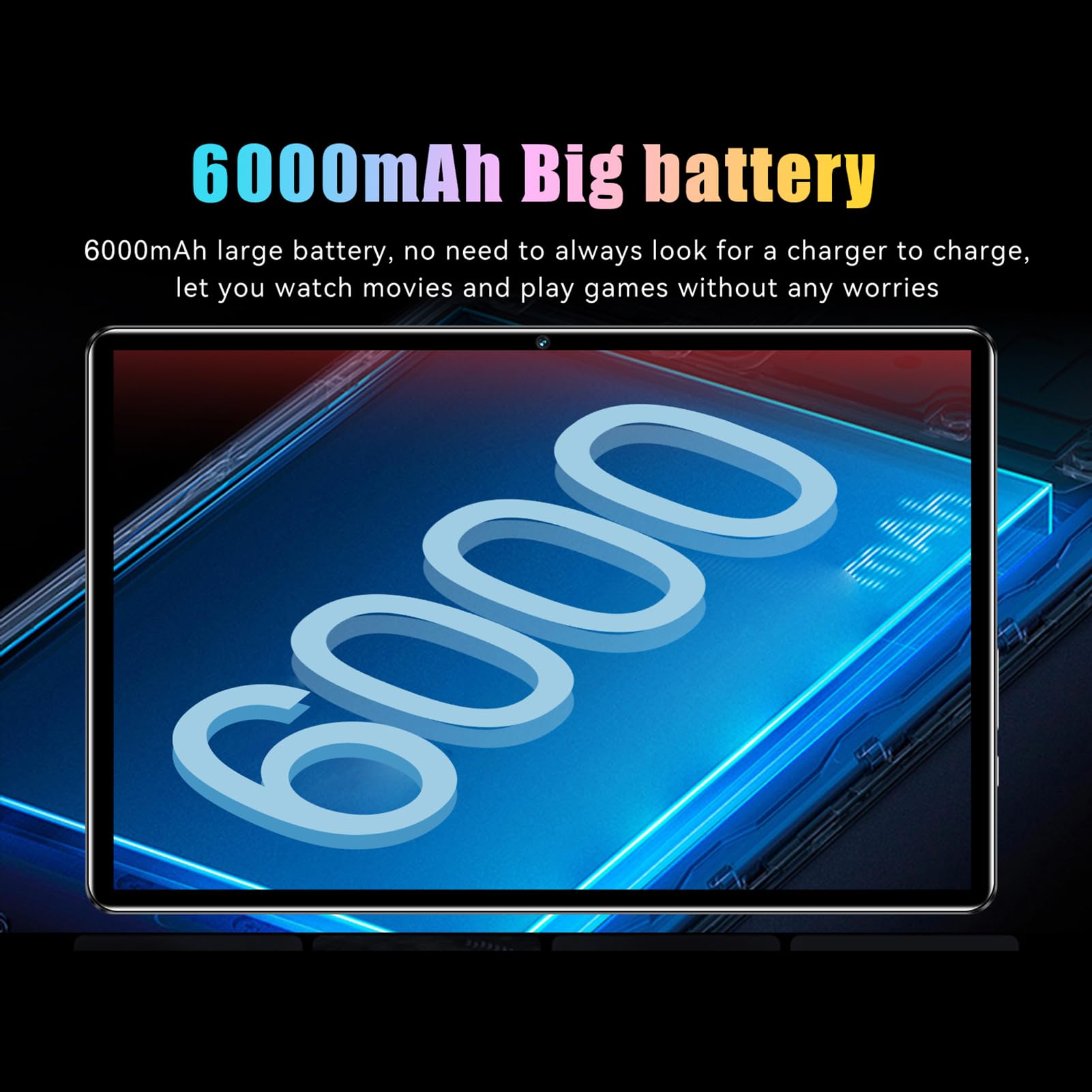 2023 Android Tablet 10.1 Inch - 4GB RAM 64GB ROM (Expandable to 128GB), Full HD 1920x1080 Display, Android 12 OS, 4G LTE Calling, Octa-Core MT6755 Processor - Perfect for Work, Study & Entertainment