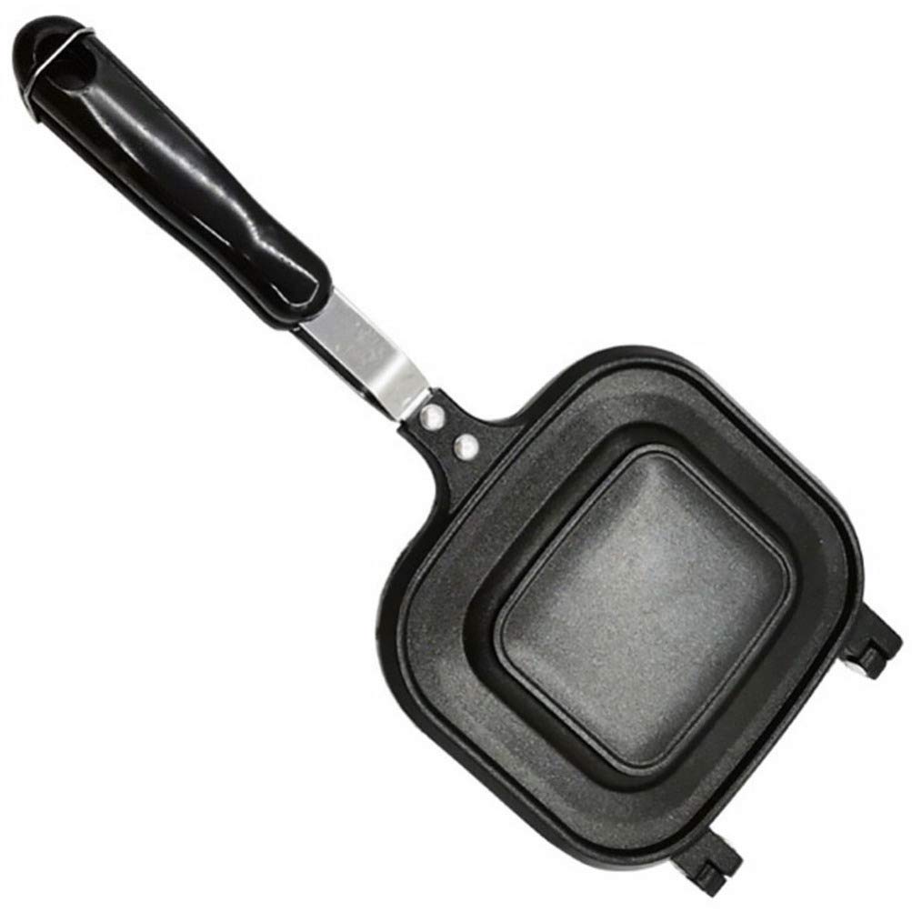 DOITOOL Non-Stick Double-Sided Sandwich Maker - Panini Press & Grilled Cheese Machine for Breakfast, Lunch & Snacks - Perfect for Home, Kitchen & Office Use