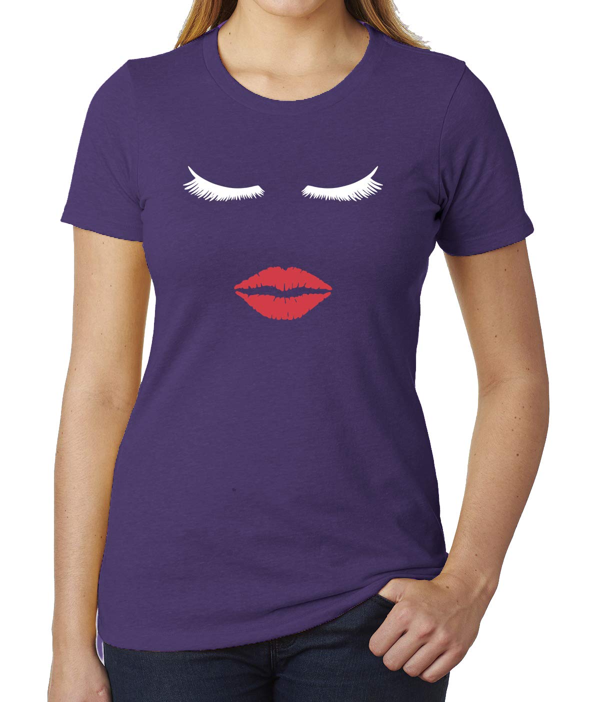 Cool Feminist T-Shirts for Women - Mato & Hash Lips & Lashes Graphic Tees - Perfect for Protests, Casual Wear & Everyday Empowerment