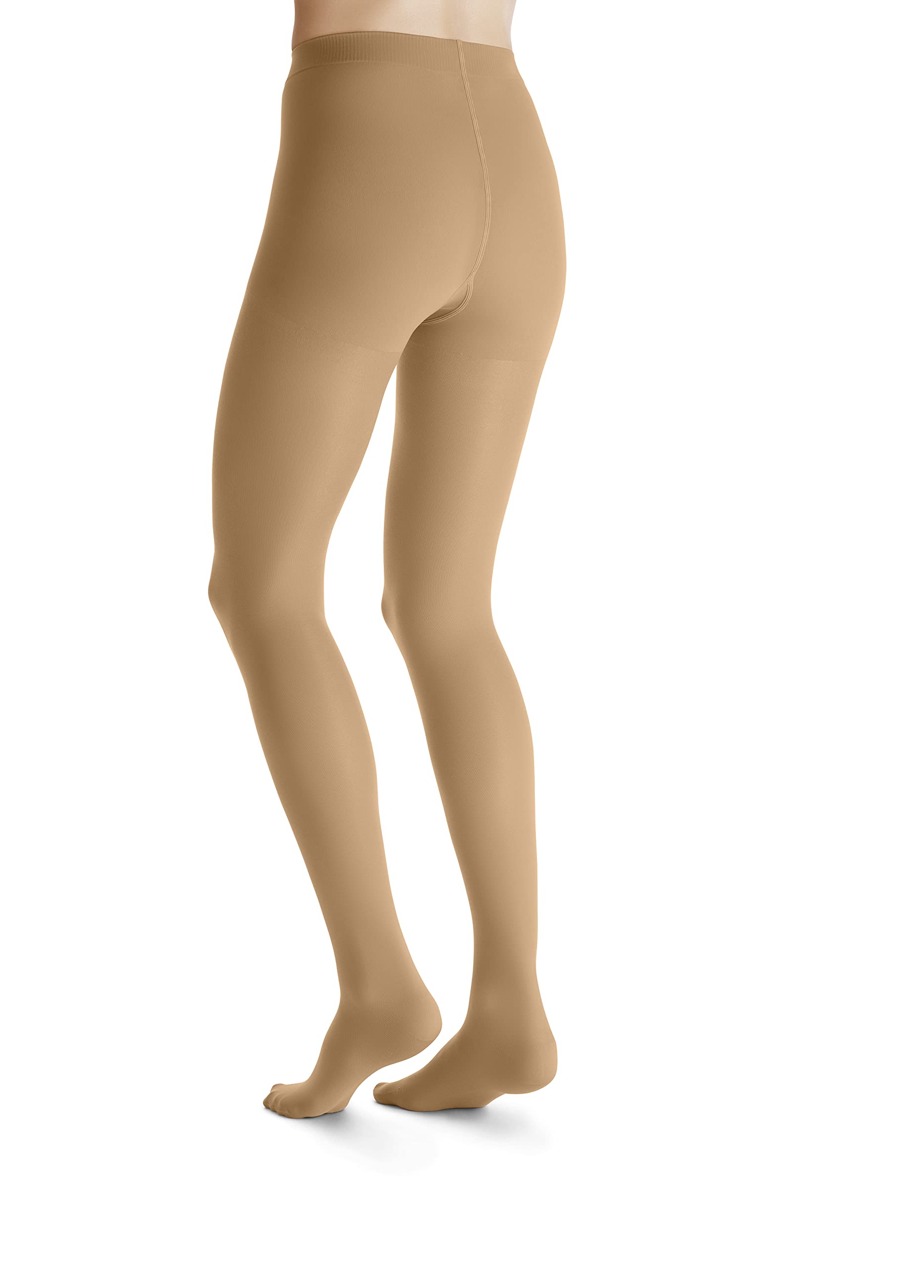 JOBST UltraSheer 15-20mmHg Waist High Compression Stockings - Closed Toe Pantyhose in Suntan - X-Large Size for Women - Perfect for Travel, Pregnancy & Varicose Vein Relief