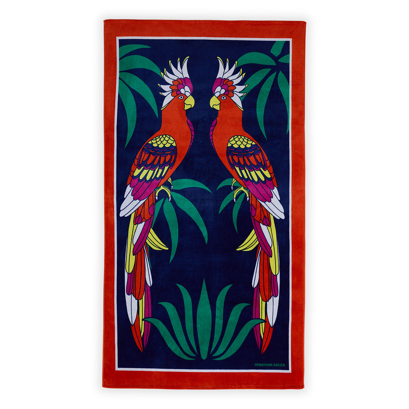 Premium Parrot Beach Towel - Soft, Absorbent & Quick-Dry for Pool, Beach & Travel - Tropical Bird Design for Summer Fun