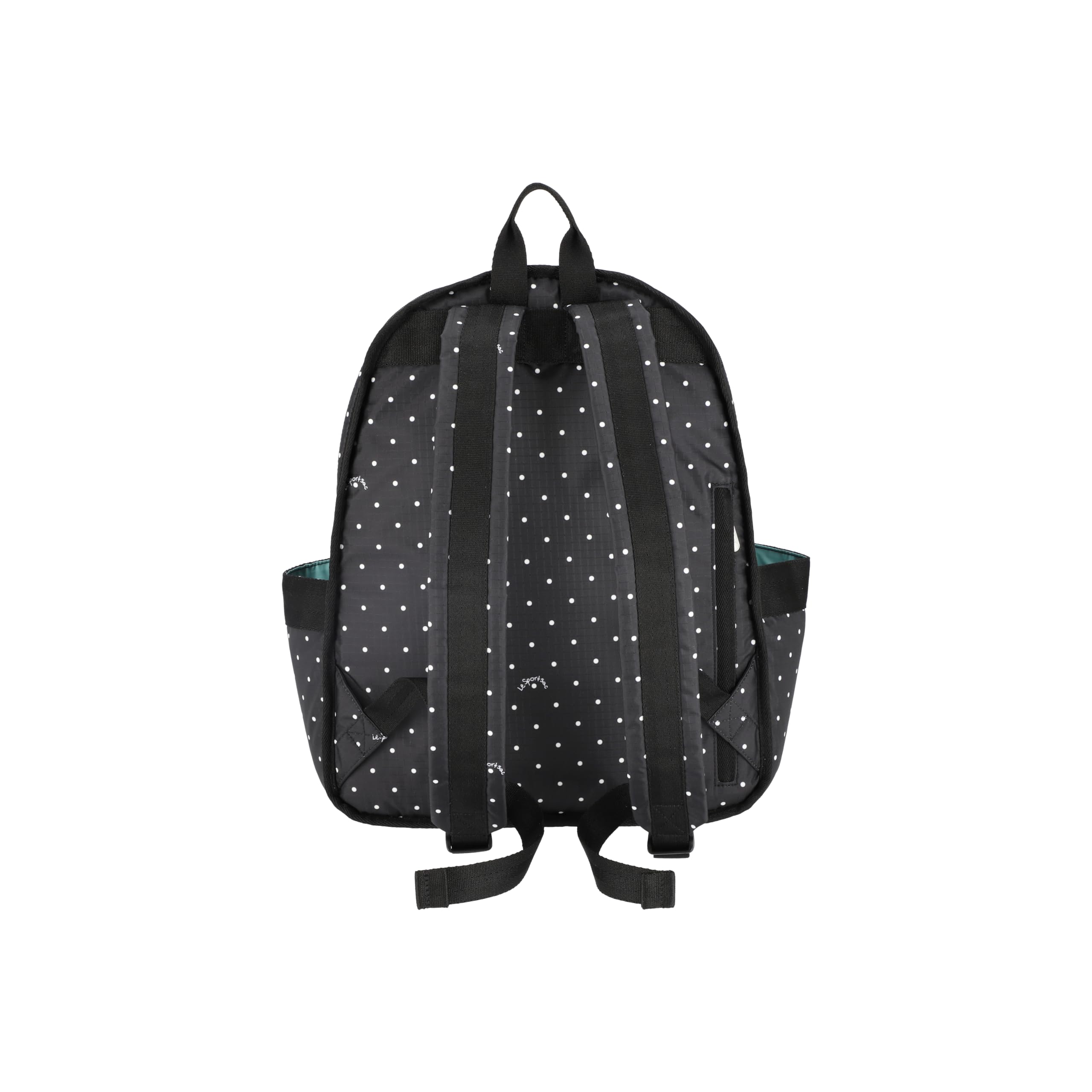 LeSportsac Route Backpack - Stylish Petite Dot Print Lightweight Travel Backpack for Women & Teens | Perfect for School, Work, Gym & Weekend Getaways