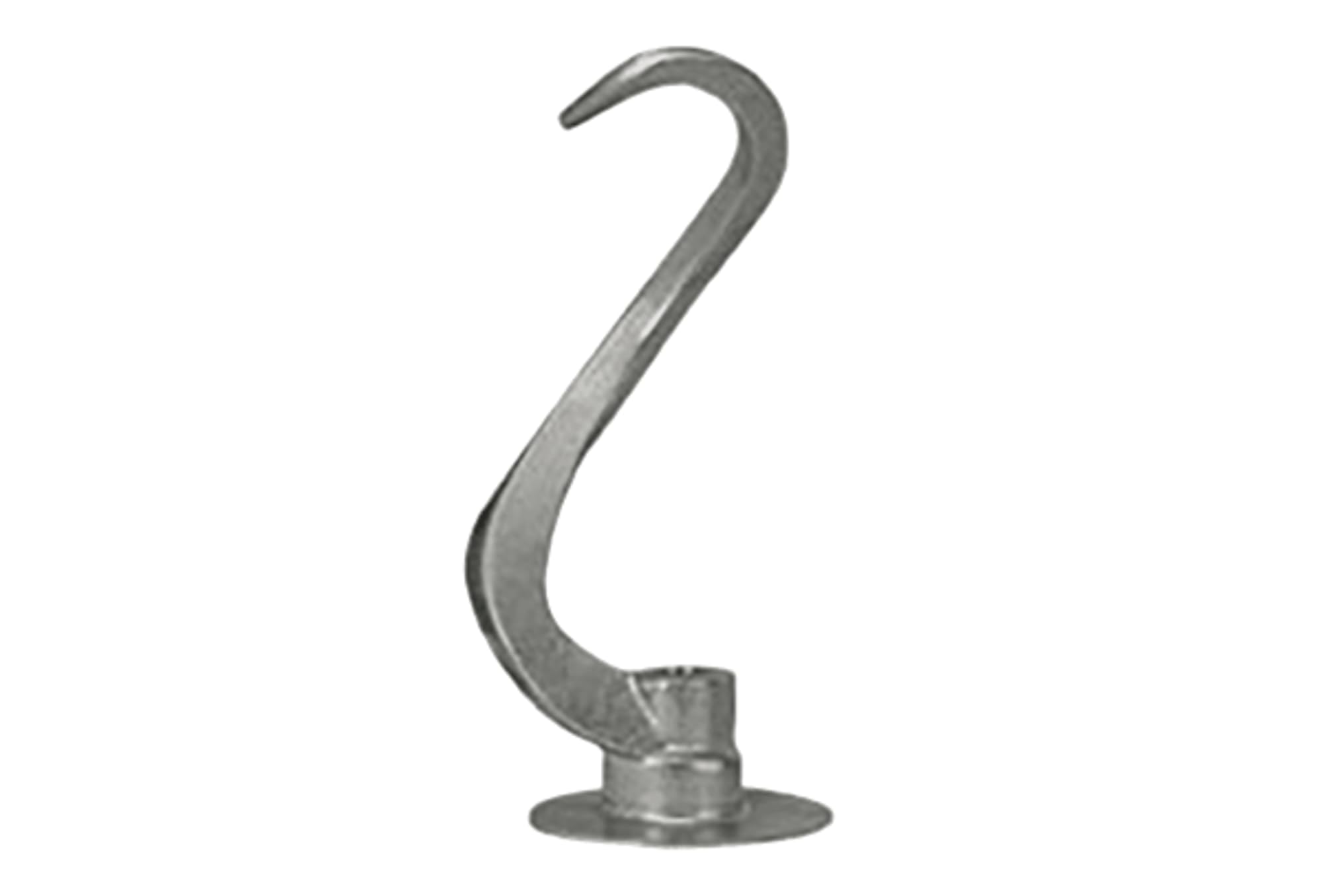 12 Quart Dough Hook - Heavy Duty Mixer Attachment for Bread, Pizza & Pastry Dough - Perfect for KitchenAid, Cuisinart & Stand Mixers - Baking Essentials for Homemade Bread & Pizza Dough