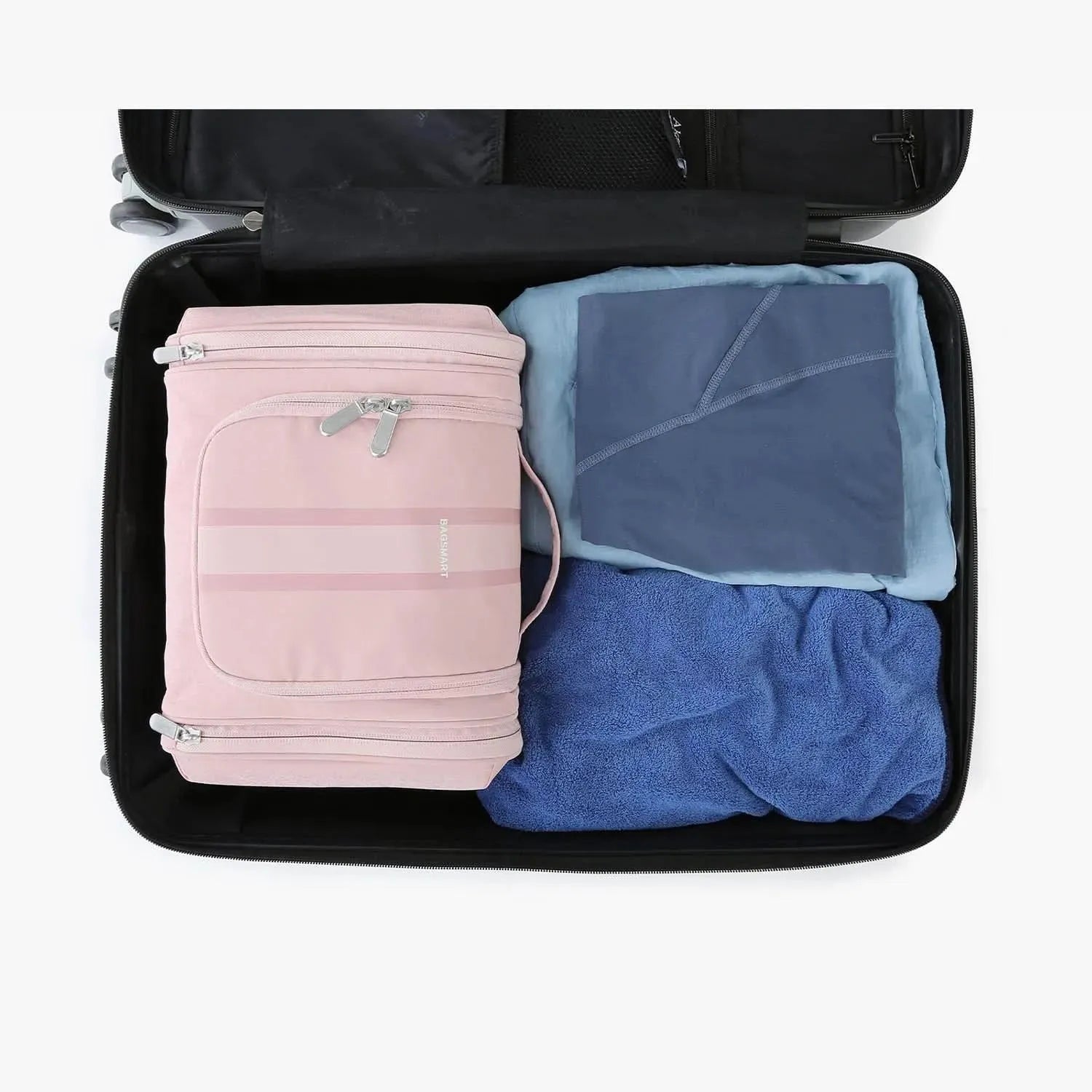 Premium Atlas Travel Hanging Toiletry Bag - Waterproof Cosmetic Organizer for Men & Women - Perfect for Camping, Gym, Business Trips & Air Travel