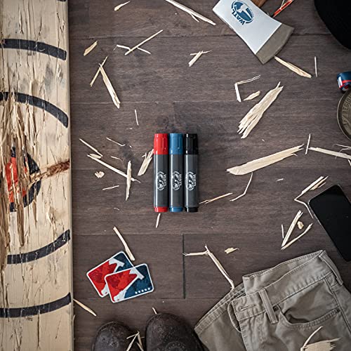 Official WATL Premium Axe Throwing Starter Kit - Hatchet, Target Stencil, Markers & Whetstone for Outdoor Games, Backyard Fun & Competitive Training