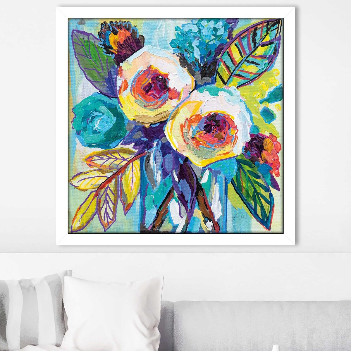 Bahamas Morning Print on Acrylic - Vibrant Beach Wall Art for Living Room, Bedroom & Office Decor - Perfect Tropical Home Accent for Coastal, Vacation & Boho Style Interiors