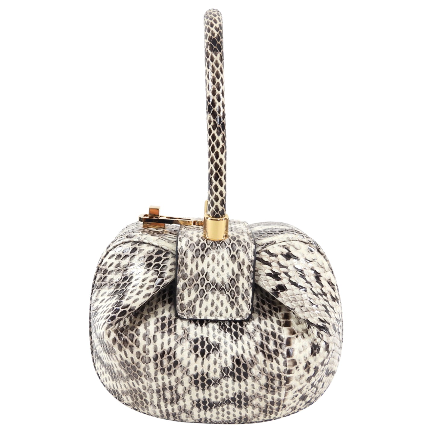 Gabriela Hearst Small Python Demi Bag - Luxury Crossbody Purse for Women, Fashionable Evening Clutch - Perfect for Parties, Date Nights & Special Occasions