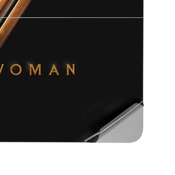 Skinit Officially Licensed Warner Bros Wonder Woman Gold Logo Laptop Skin Decal for Microsoft Surface Laptop Studio - Protective Vinyl Sticker for School, Office & Travel
