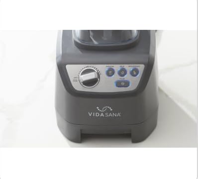 Princess House VIDA SANA ELECTRICS 1500W High-Power Blender 4571 - Professional Countertop Blender for Smoothies, Juices, Nut Butters & Food Prep