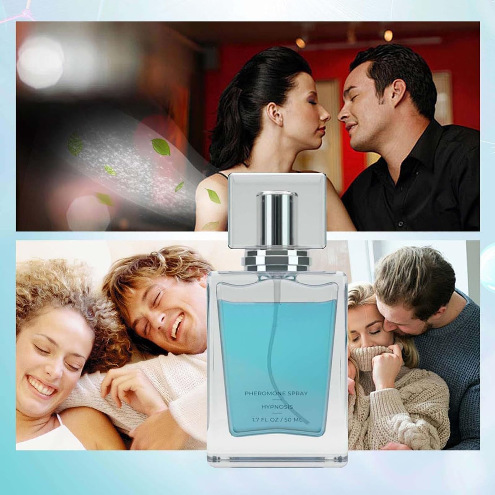 Cupios Hypnosis 2.0 Cologne for Men - Premium Attraction Fragrance for Dating & Parties - Long Lasting Eau de Parfum - Perfect for Night Out, Romantic Dates & Special Occasions