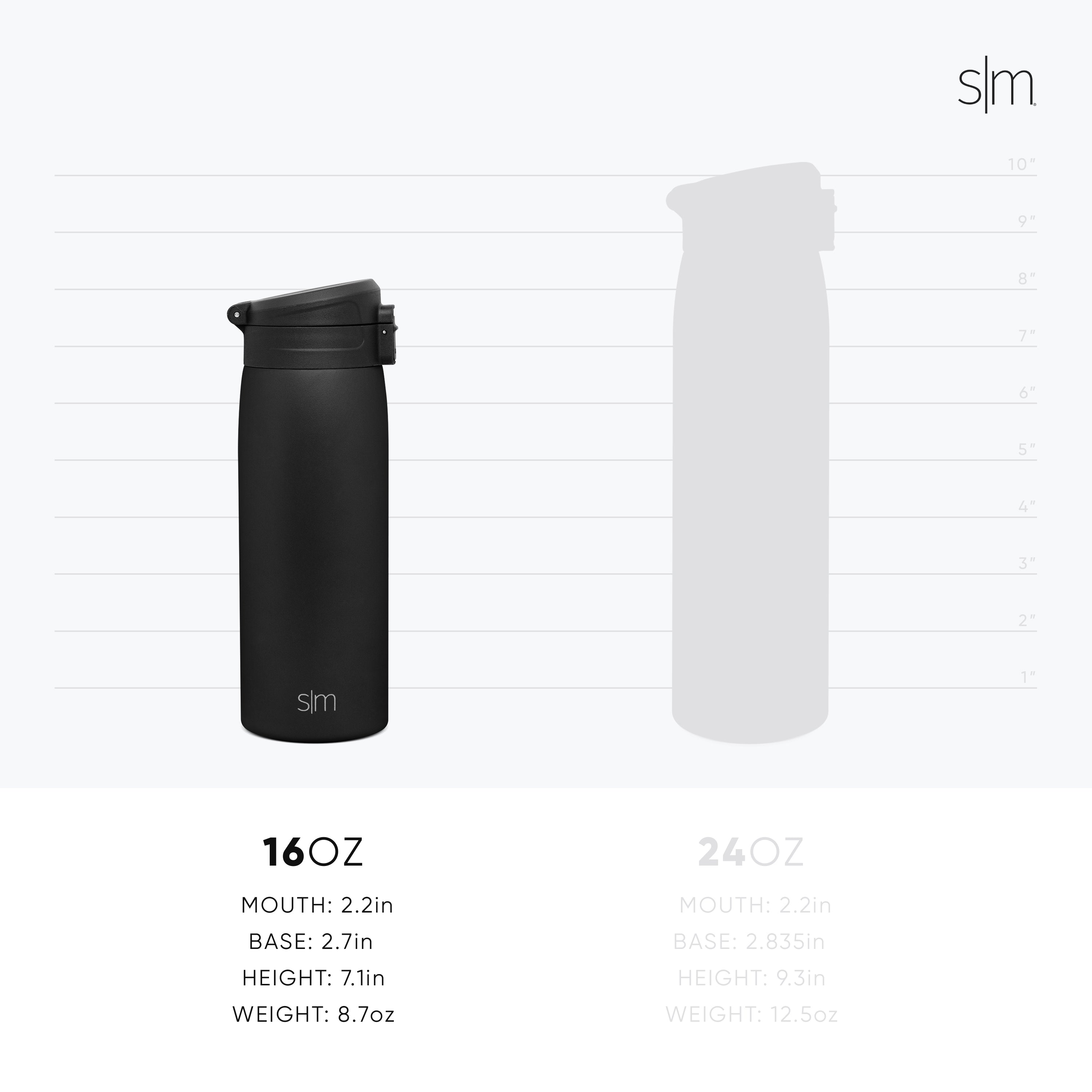 Insulated Kona Travel Mug with Leak-Proof Locking Flip Lid - 20oz Stainless Steel Coffee Thermos for Hot & Cold Drinks - Perfect for Commuting, Camping and Office Use