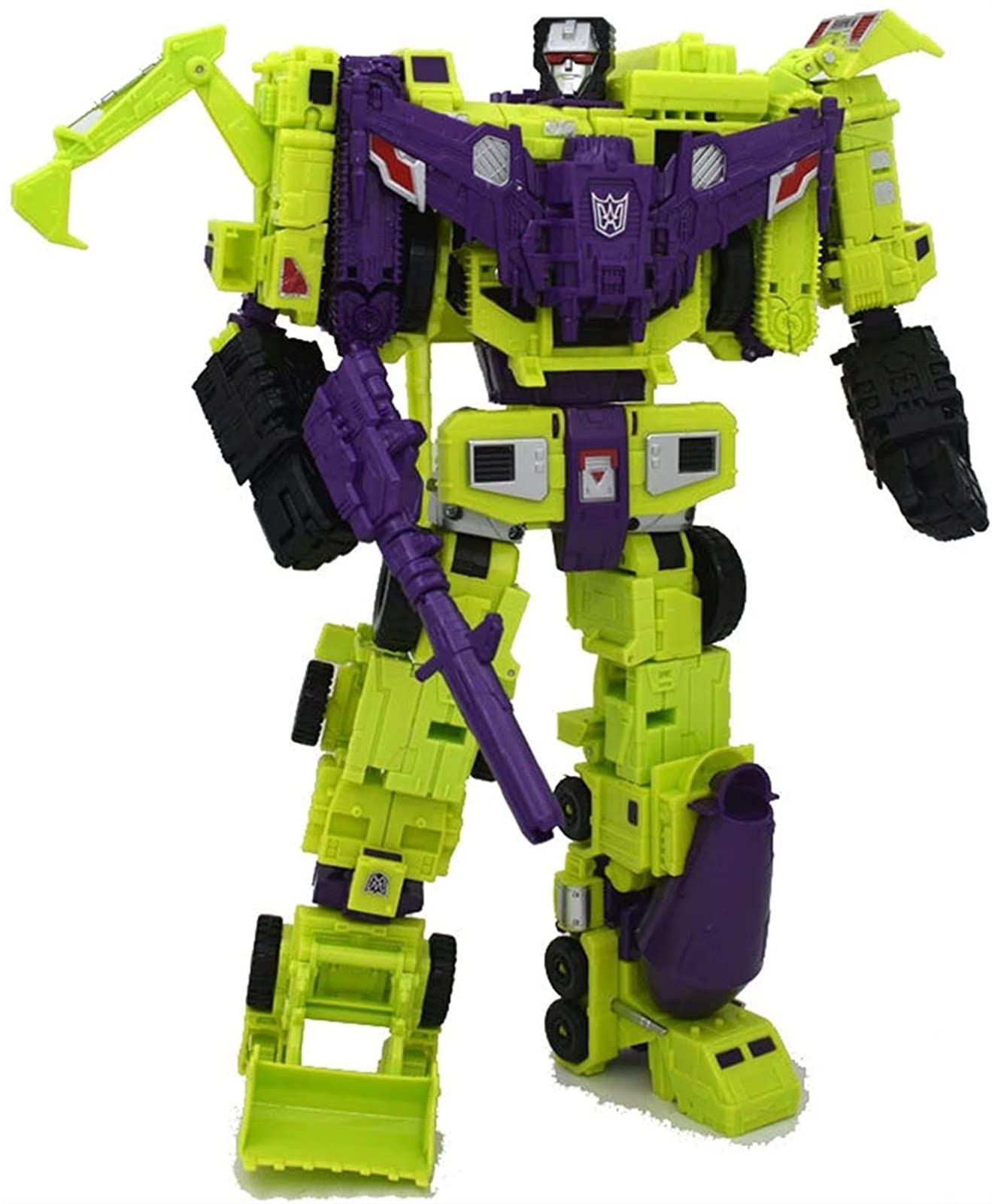 Transformers Toys KO Action Figures - Hercules Generations Combiner Wars Defensor Bruticus Superion Devastator Set for Kids Age 6+ | Perfect for Collectors, Birthday Gifts & Playtime Battles