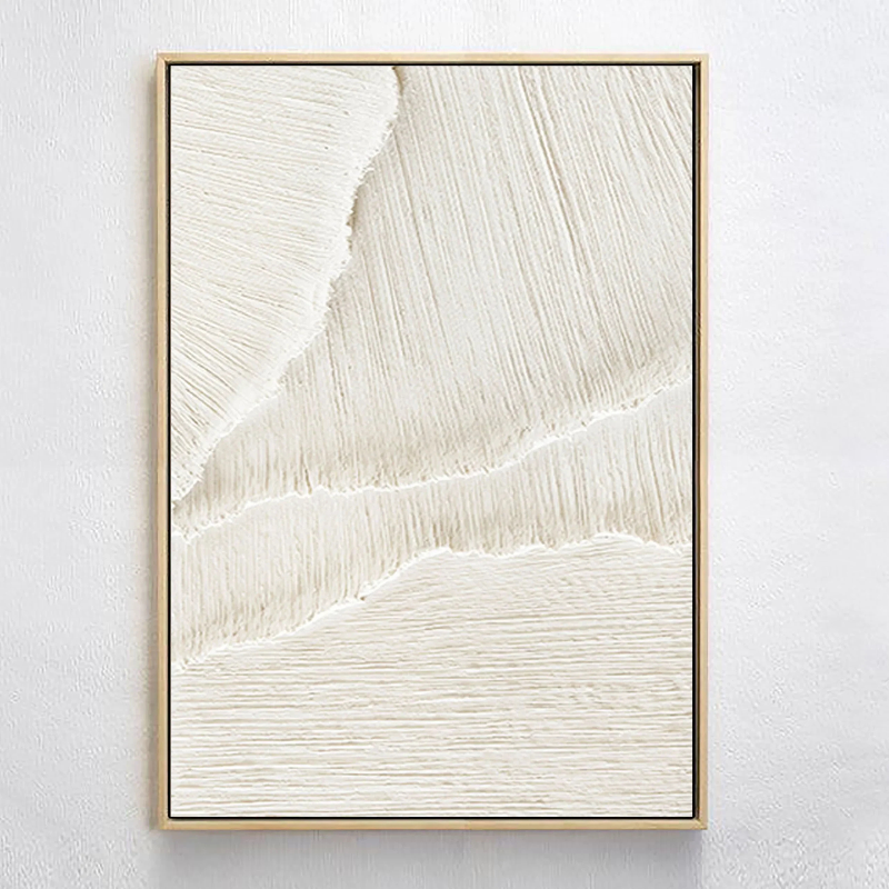 Minimalist Textured Plaster Art Painting - Abstract Wall Decor for Modern Living Room & Office #MM017 | Home & Office Decor