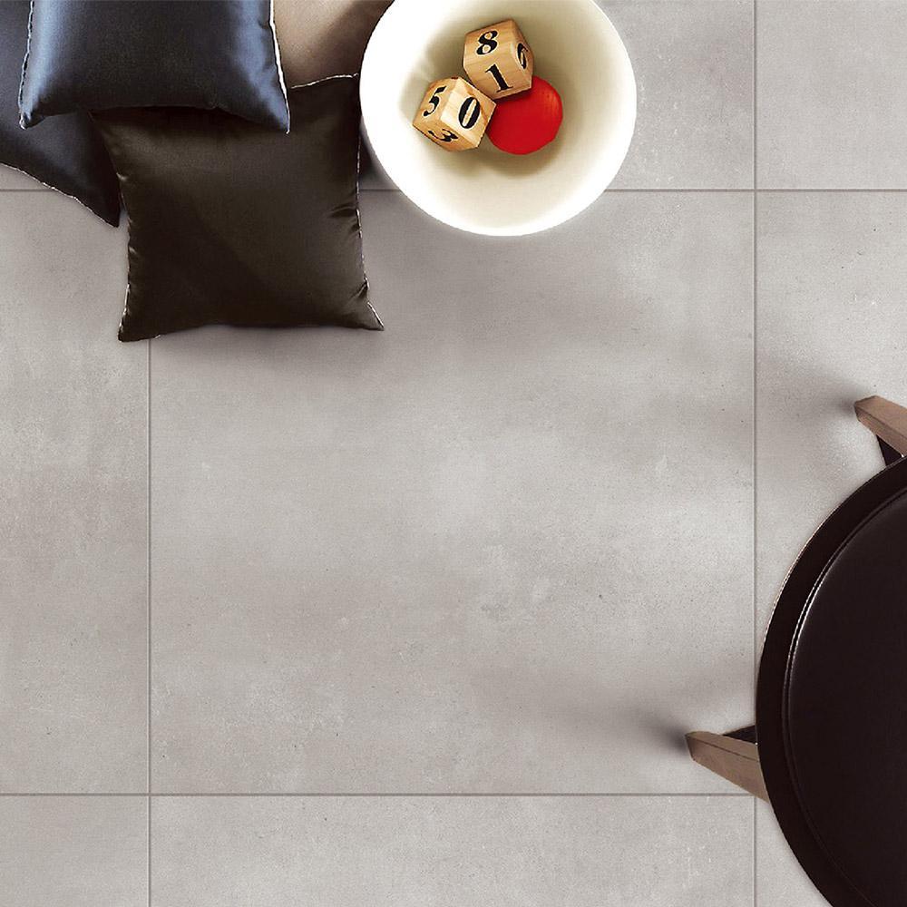 Premium 350x600mm Light Grey Bullnose Porcelain Tile for Outdoor Use - Brooklyn Series - Perfect for Patios, Walkways & Pool Decks (Sold per Piece)