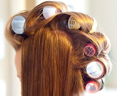 INAAYA Self-Grip Hair Rollers for Women - 6 Pack Multicolor Hair Curling Tools for Beach Waves, Salon Styling & Everyday Volume