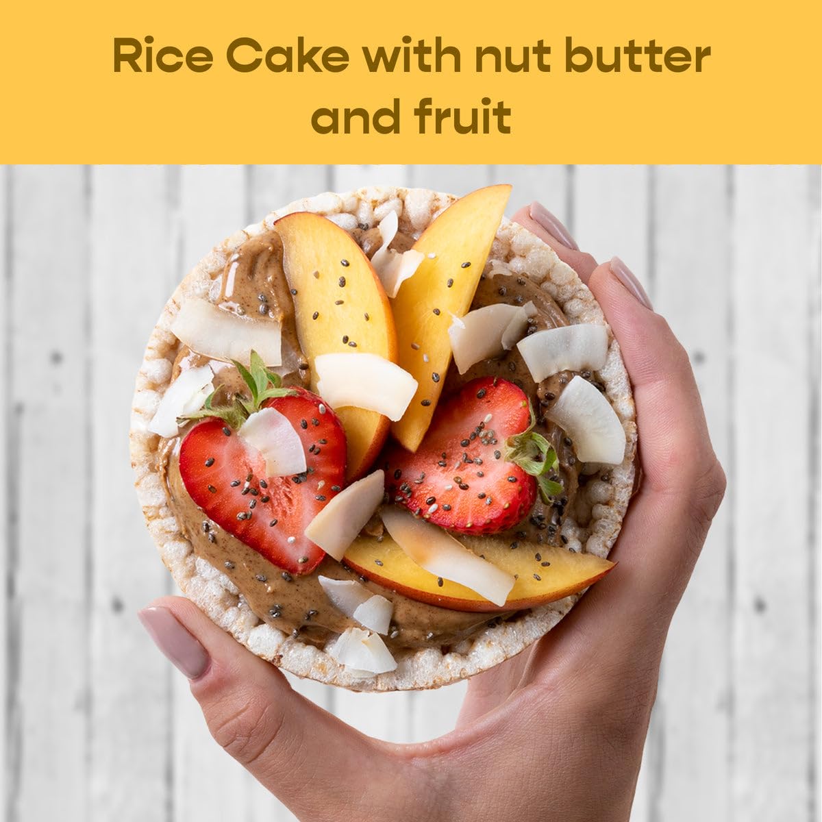 Organic Wild Rice Cakes Lightly Salted – 6-Pack | Regenerative Organic Certified, Gluten-Free & Vegan Healthy Snacks (8.5 Oz Each) – Perfect for On-the-Go Lunches, Office Snacks & Weight Management