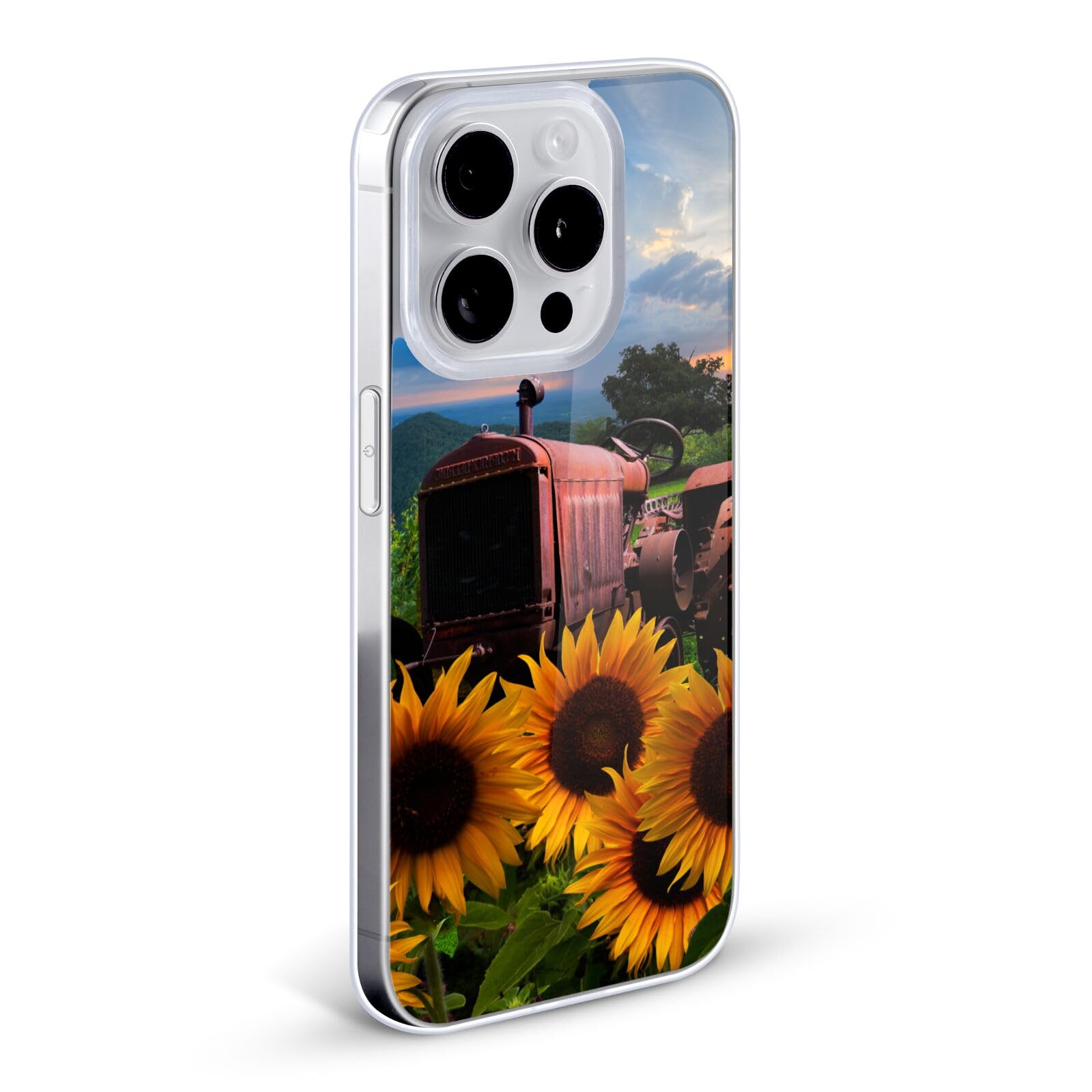 Head Case Designs Officially Licensed Celebrate Life Tractor Heaven Florals Soft Gel Case for Apple iPhone 12 / iPhone 12 Pro - Perfect for Outdoor Adventures, Farm Life, and Nature Lovers
