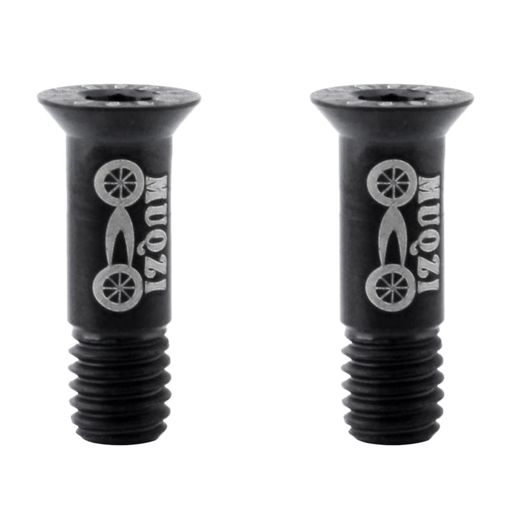 SM SunniMix Lightweight Titanium Alloy Bike Rear Derailleur Screws & Guide Roller Set (1 Pair) - Premium Bicycle Components for Mountain & Road Bikes - Perfect for Gear Shifting & Drivetrain Maintenance