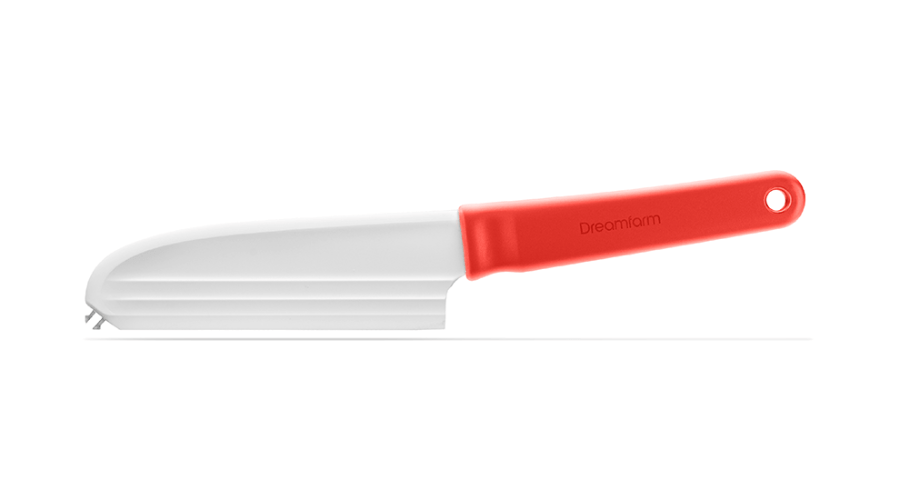 Dreamfarm Knibble Lite - Premium Cat Food Scoop with Measuring Lines for Accurate Portions - Perfect for Dry & Wet Cat Food, Treats & Kibble Storage - Ideal for Pet Owners & Cat Lovers