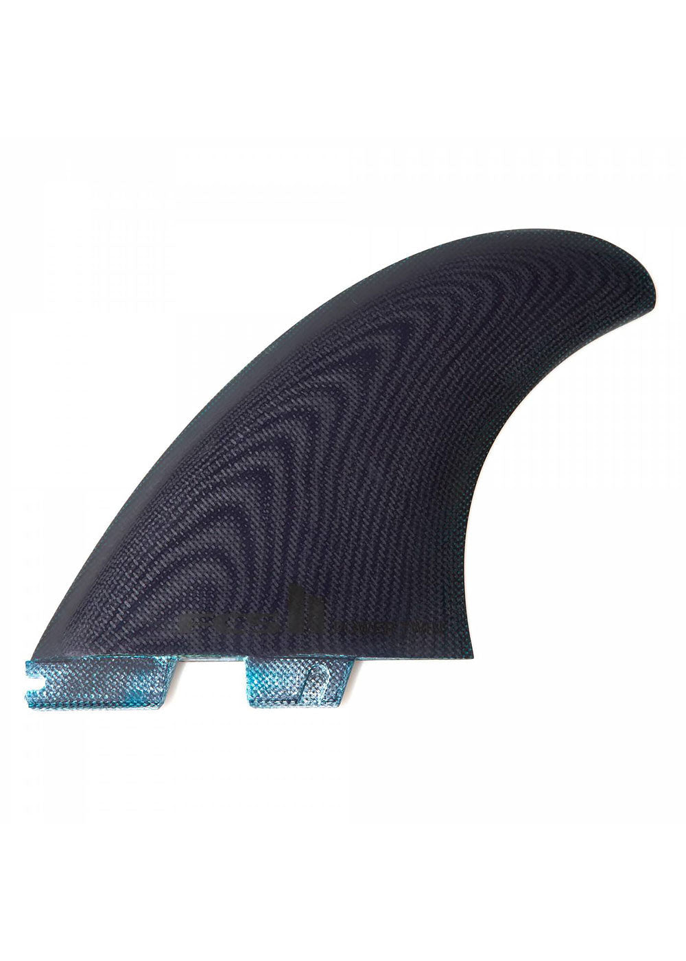 FCS II Power Twin+1 PG Surfboard Fins - High Performance Surfing Fins for Shortboards & Twin Fin Setups - Perfect for Waves, Beach Surfing & Pro Performance