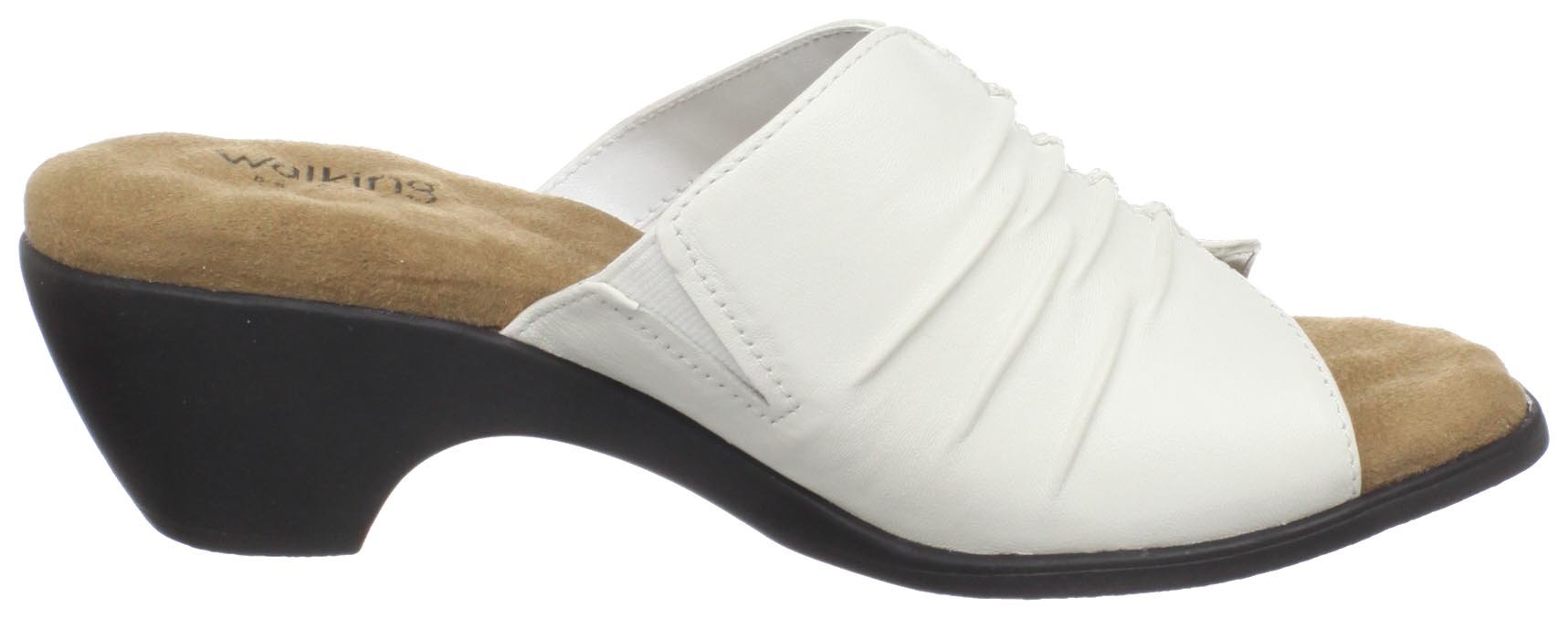 Walking Cradles Women's Comfortable Pleated Loafers - Slip-On Casual Shoes for Work, Travel & Everyday Wear