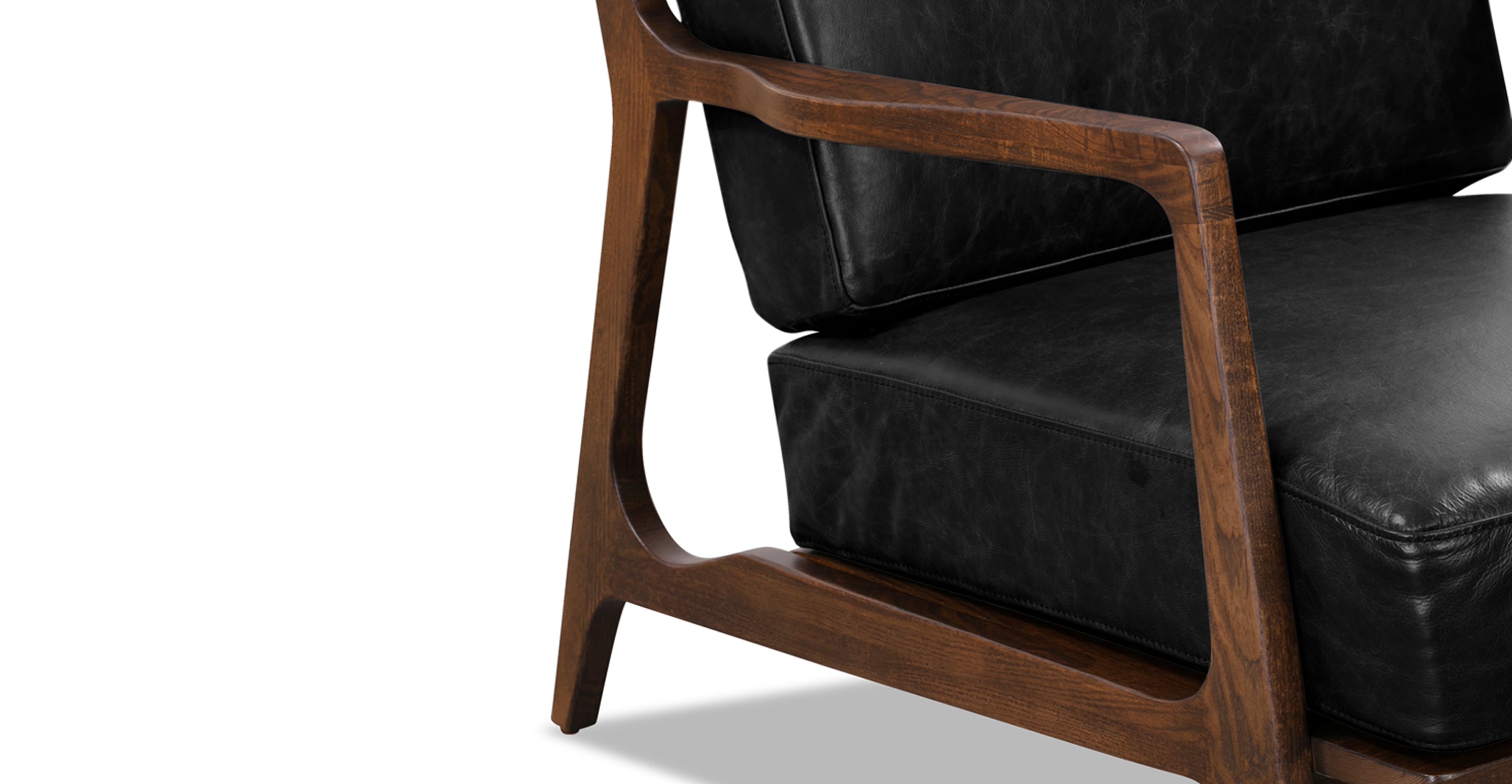 Premium Verity Genuine Leather Lounge Chair - Modern Comfort for Living Room, Office & Reading Nook - Perfect Relaxation & Stylish Home Decor