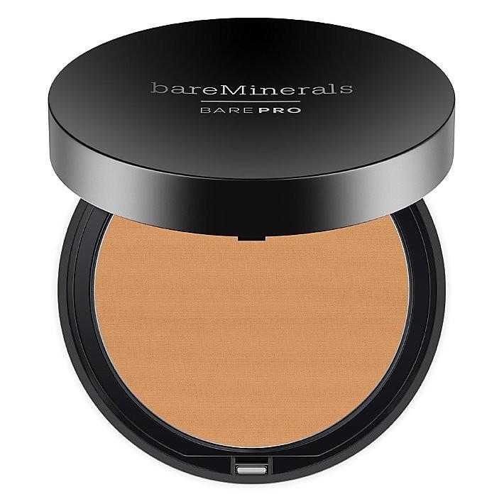 Bare Minerals barePRO Performance Wear Powder Foundation - Long-Lasting Full Coverage Mineral Makeup for Flawless Skin | Perfect for Daily Wear & Special Occasions