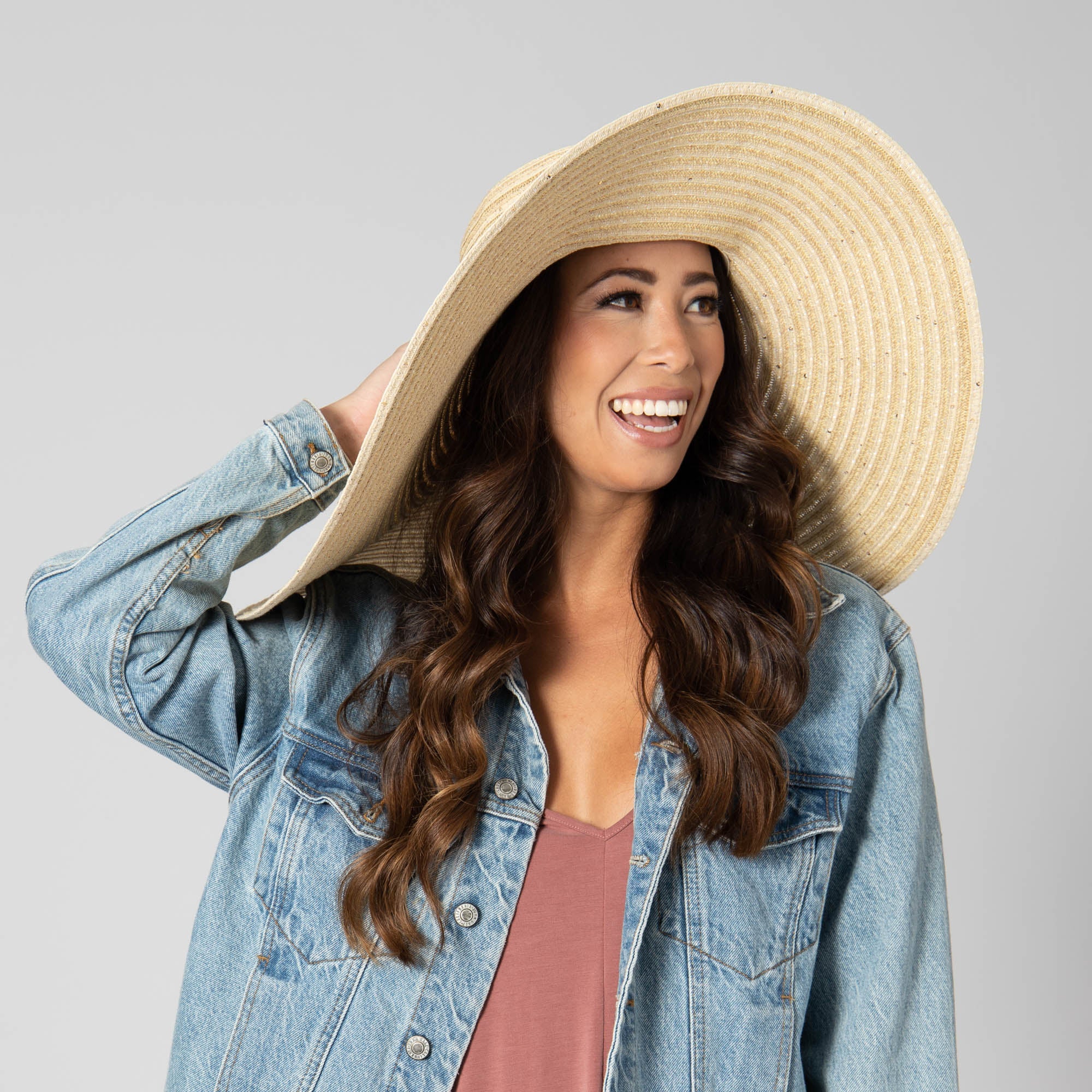 Santa Rosa Ultrabraid Large Brim Floppy Hat for Women - UPF 50+ Sun Protection, Wide Brim Beach Hat for Summer, Outdoor, Travel & Vacation