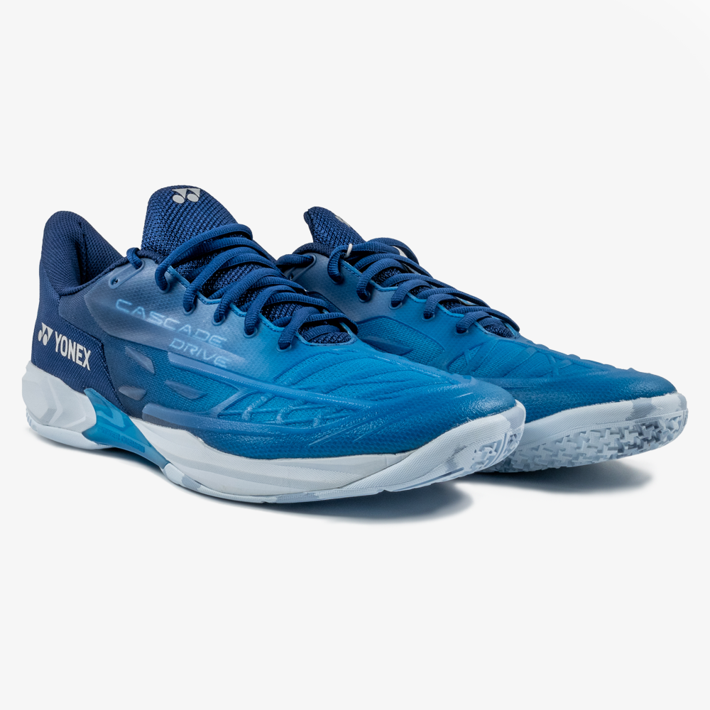 Yonex Cascade Drive 2 Badminton Shoes - Lightweight & Breathable for Men & Women (Clear Blue) | Perfect for Indoor Court Sports, Training & Competitive Play