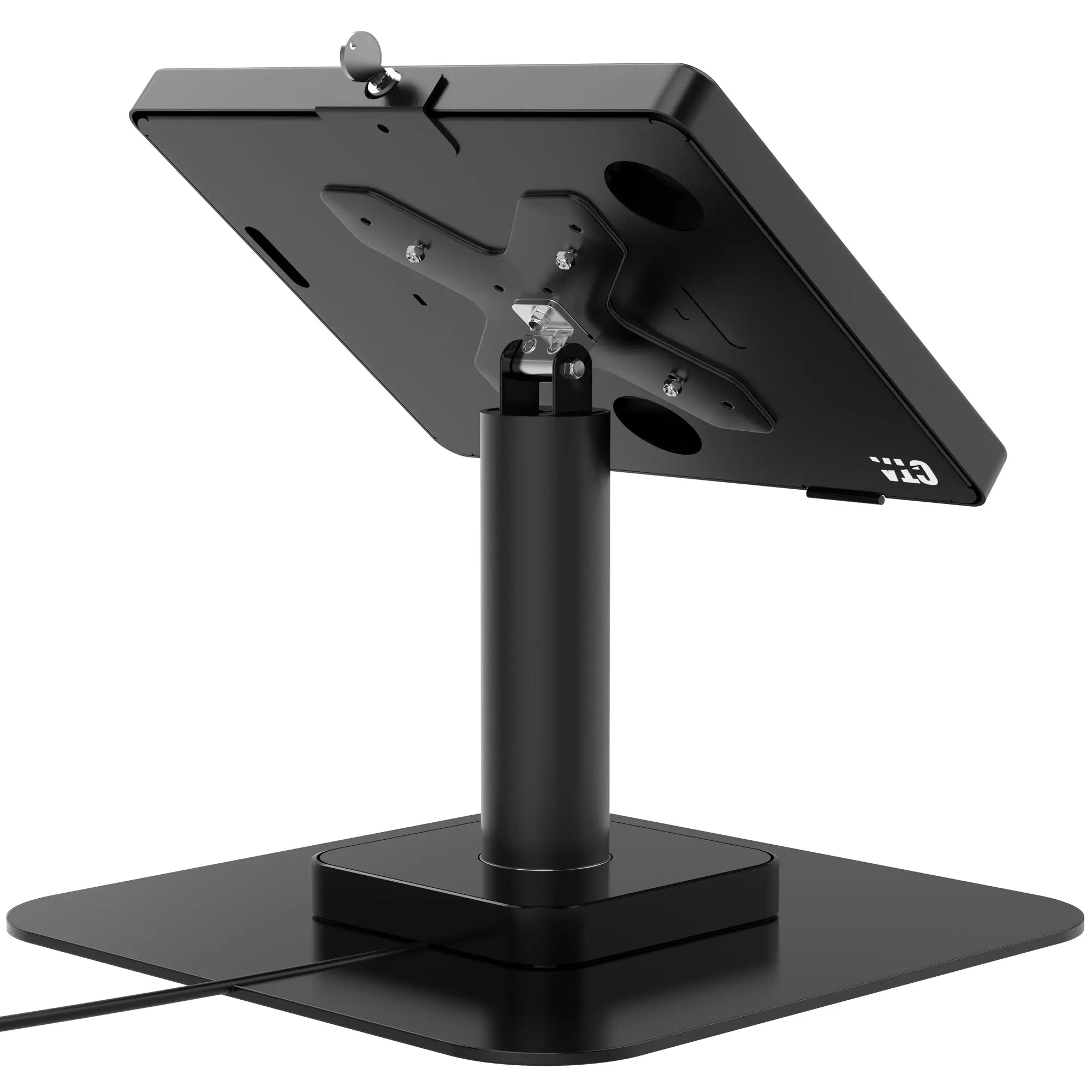 Ergonomic VESA Compatible Monitor Desk Mount with USB Ports & Cable Management - Perfect for Home Office, Gaming Setup & Workspace Organization
