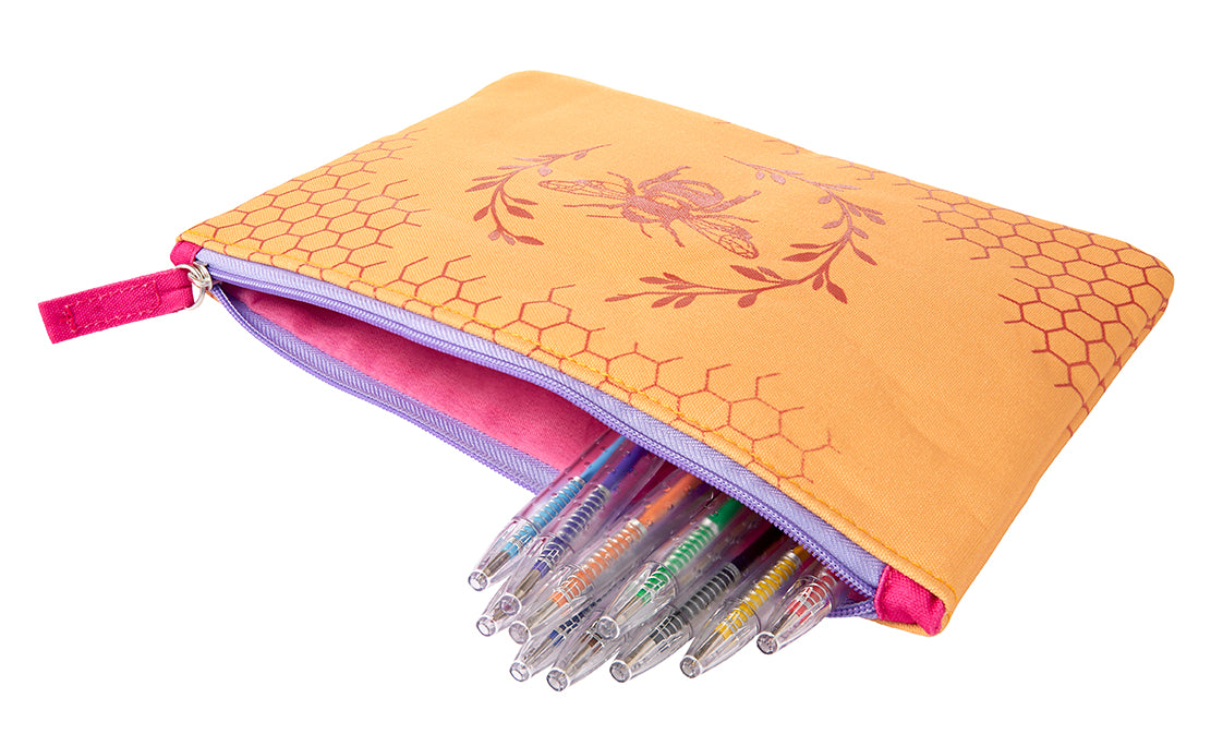 Queen Bee Accessory Pouch - Stylish & Durable Organizer for Jewelry, Makeup & Travel Essentials | Perfect for Women's Handbags, Vanity & On-the-Go Organization