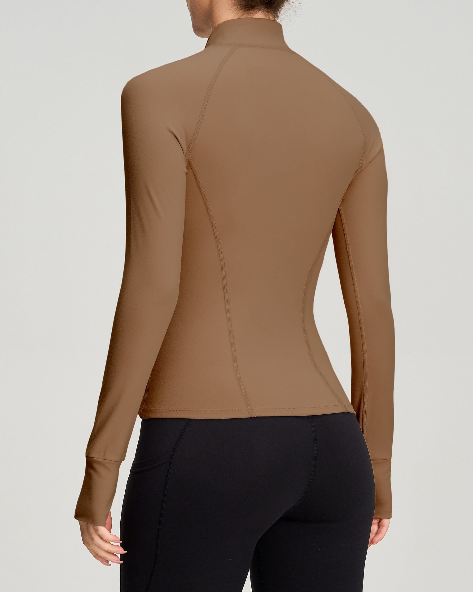 Women's Cropped Full Zip Jacket with Pockets - Lightweight Casual Outerwear for Spring & Fall | Perfect for Streetwear, Layering & Everyday Fashion