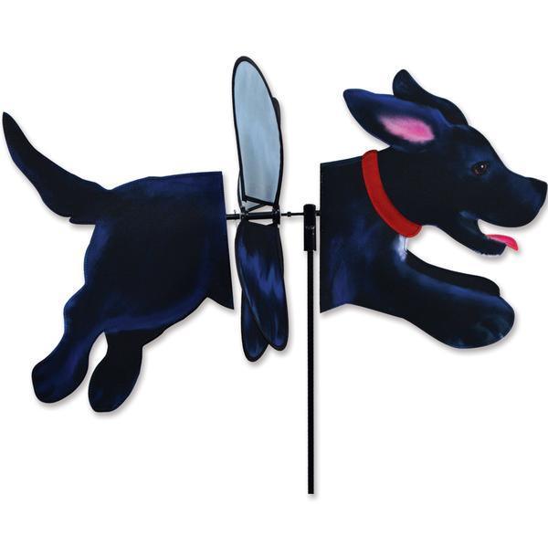 Premium Small Dog Spinner Toy - Black Labrador Design - Interactive Chew Toy for Puppies & Small Dogs - Perfect for Indoor Play & Training