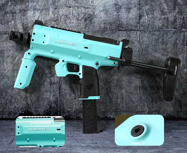Worker Phoenix 2.0 Electric Dart Blaster - High Performance Foam Dart Gun for Outdoor Games & Target Practice | Perfect for Nerf Battles, Backyard Fun & Team Competitions
