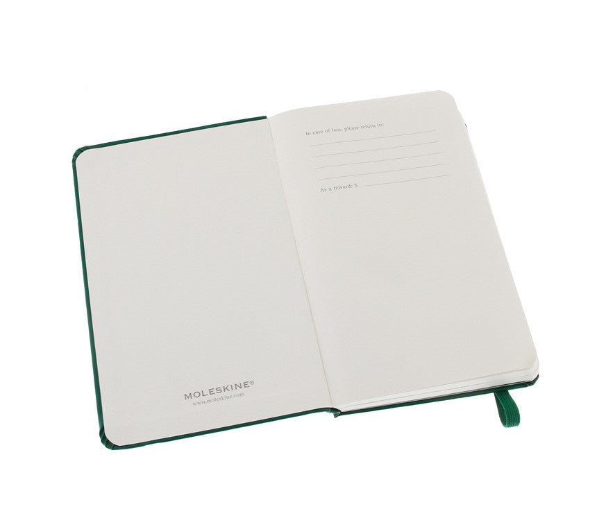 Premium Moleskine Colored Plain Notebook - Pocket Size (3.5