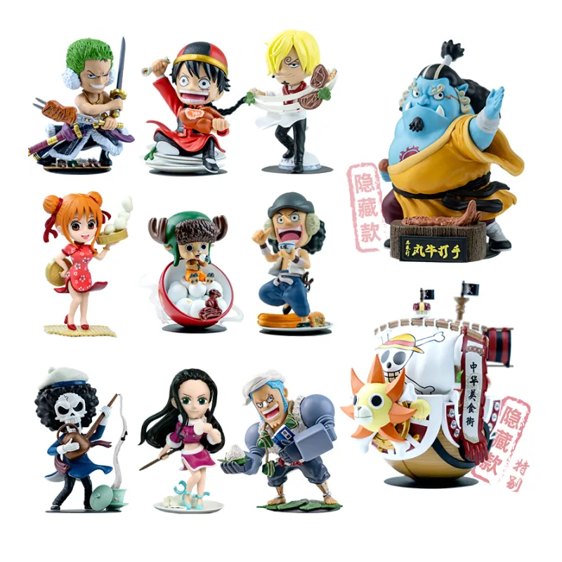 One Piece Anime Chinese Food Series Collectible Blind Box by Win Main - Perfect for Anime Fans, Collectors & Gift Giving