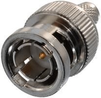 EMERSON CONNECTIVITY CPMC782 BNC Coaxial Cable Connector Plug - 50 Pack for CCTV, Security Cameras, Audio/Video Equipment & Networking Applications