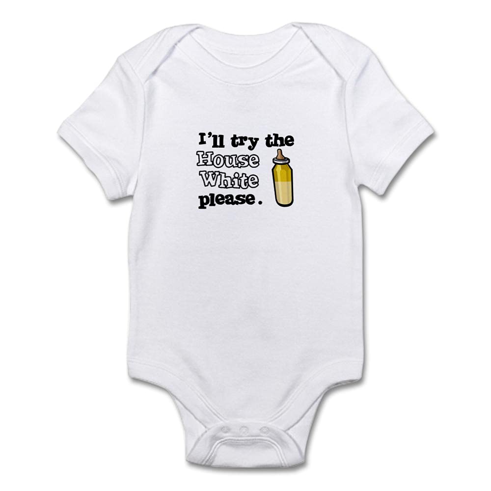 CafePress White Infant Bodysuit - Soft Cotton Baby Onesie for Newborns & Toddlers - Perfect for Family Photos, Daily Wear & Special Occasions