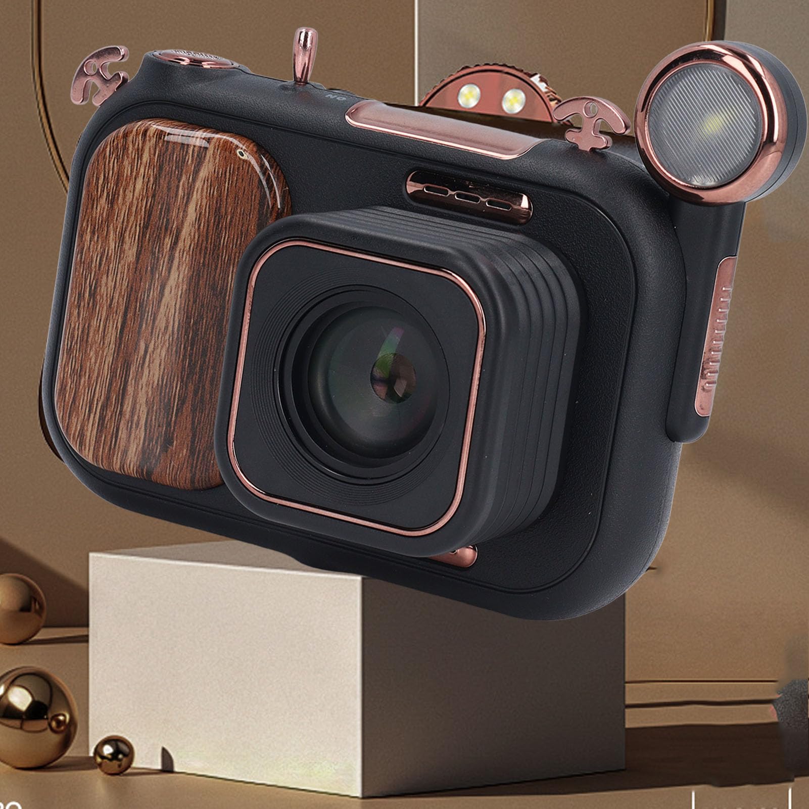 96MP Retro Digital Camera with 5K Video, 3.5