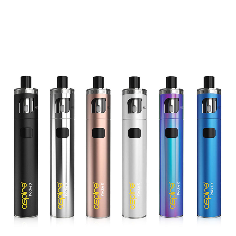 Aspire PockeX AIO Starter Kit - Compact Vape Pen for Beginners | Portable & Easy to Use | Perfect for Travel, Work & On-the-Go Vaping