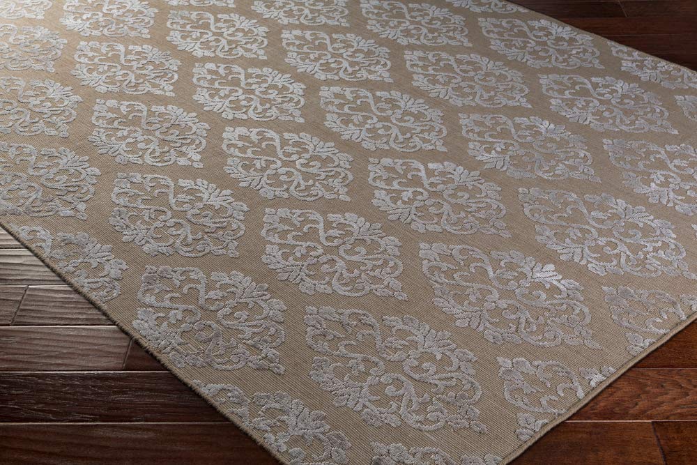 Artistic Weavers Medallions & Damask Area Rug 6' x 9' Rectangle - Perfect for Living Room, Bedroom or Dining Room Decor