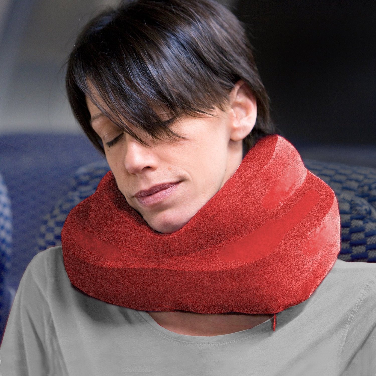 Cabeau Evolution Memory Foam Travel Pillow - Neck Support for Airplane, Car & Home Use - Comfortable & Portable for Long Flights, Road Trips & Relaxation