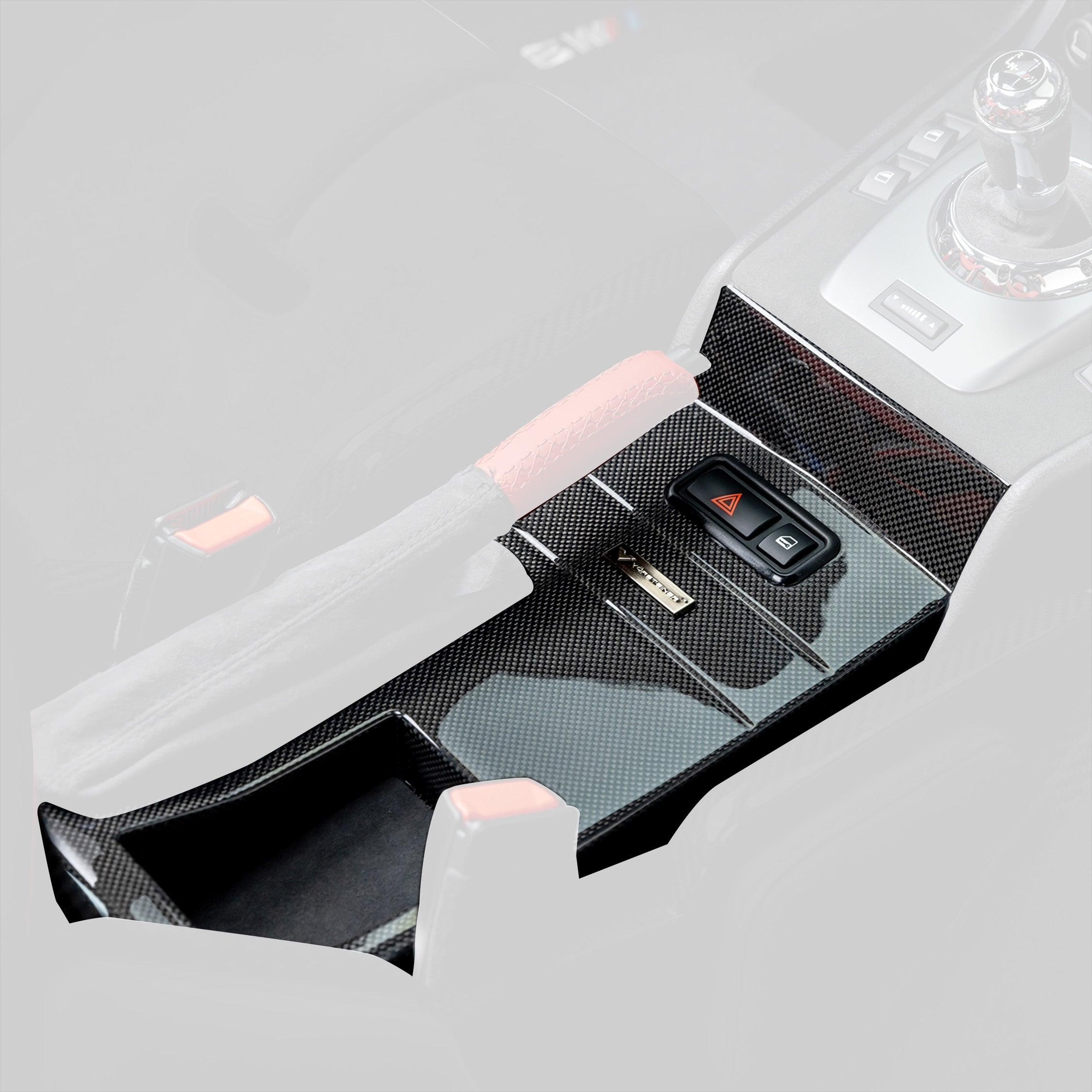 V CSL Center Console V Style™️ - Premium Car Interior Organizer for Sedans & SUVs | Perfect for Road Trips, Commuting & Daily Storage Needs