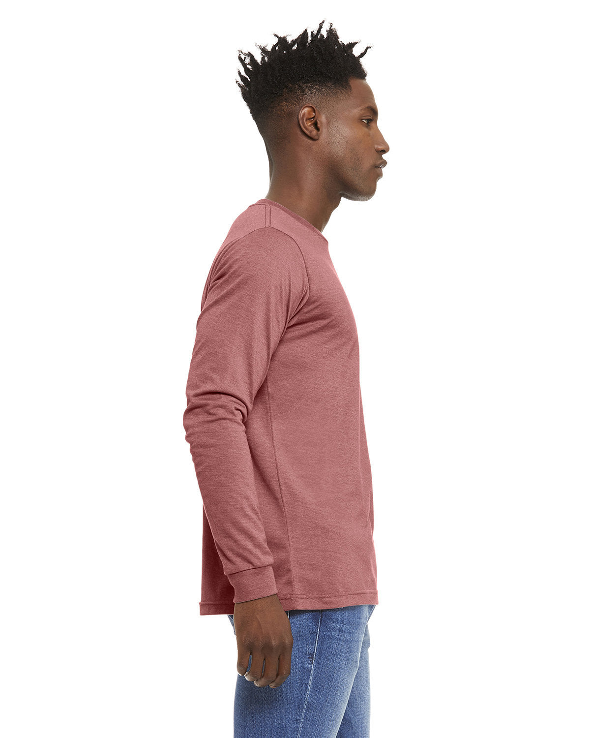 Bella + Canvas 3501CVC Unisex CVC Jersey Long Sleeve T-Shirt - Soft Comfort Fit Crewneck Tee for Men & Women - Perfect for Casual Wear, Layering & Everyday Outfits