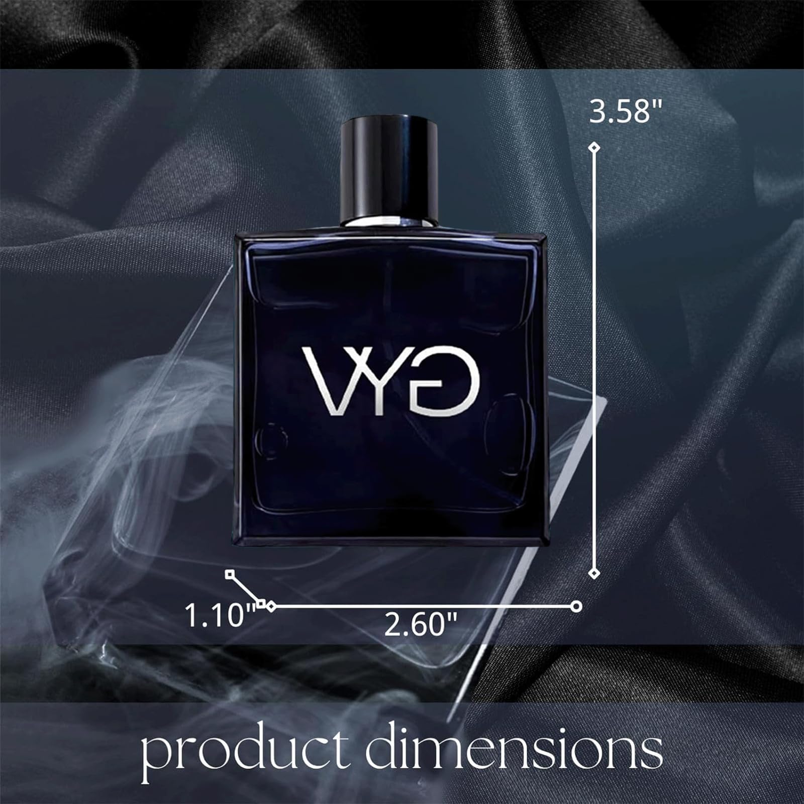 VYG Cologne for Men - Seductra Pheromone Perfume with Confidence & Charm, 50ml (1.7oz) - Long Lasting Fragrance for Date Night, Work & Special Occasions