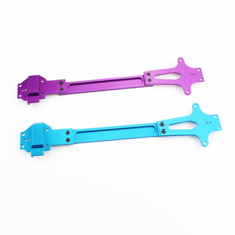 Upgrade Metal Tray Second Floor Board for 124019 124018 1/12 RC Car - Purple Replacement Part | Durable Accessories for RC Car Enthusiasts & Racing Scenes