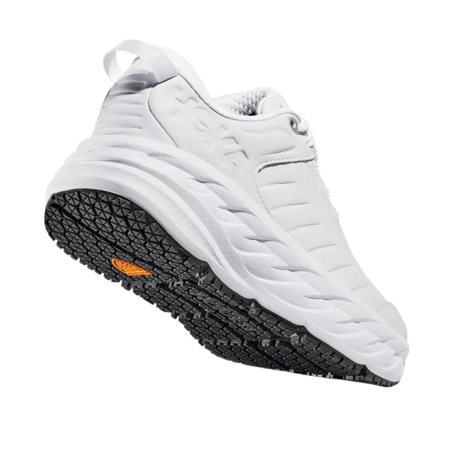 Hoka Bondi SR Men's Running Shoes in White - Lightweight & Cushioned for Long-Distance Running, Walking & Workouts