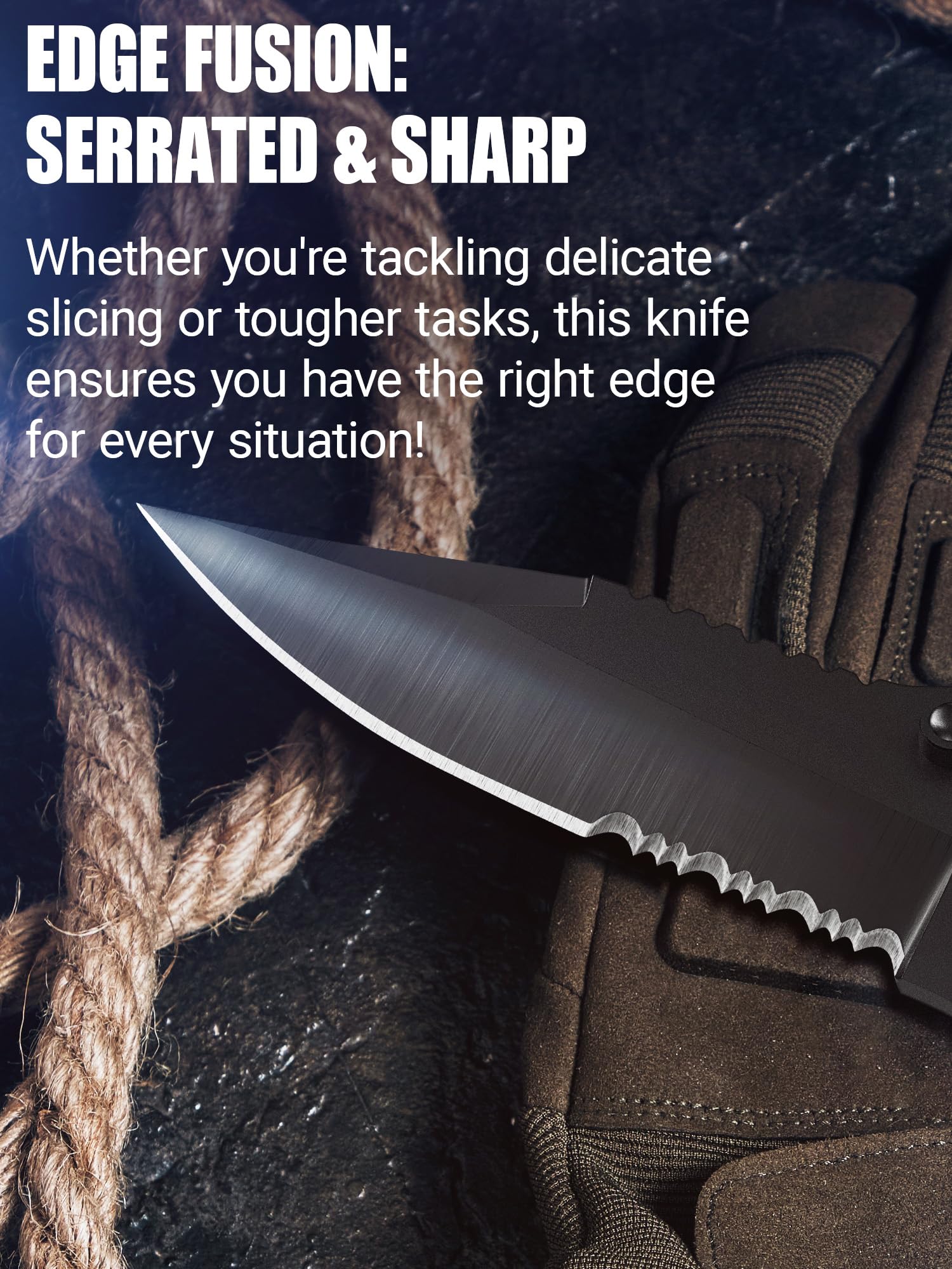 Tactical Folding Knife with 2.68